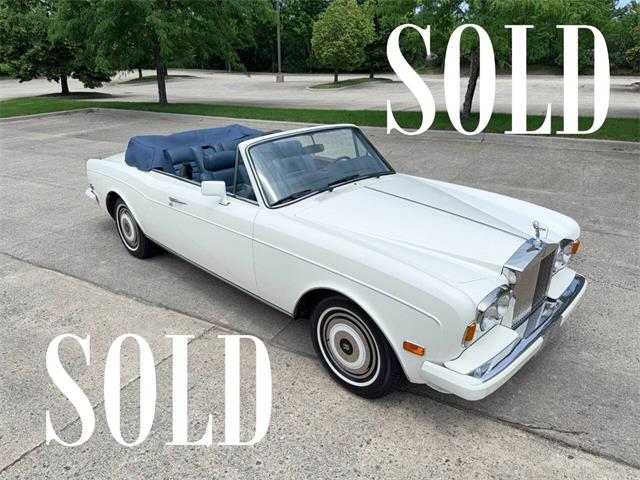 1989 Rolls-Royce Corniche (CC-2087326) for sale in Carey, Illinois
