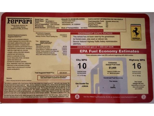 2005 Ferrari 360 (CC-2087374) for sale in Rockville, Maryland
