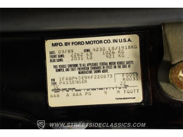 1989 Ford Mustang (CC-2087473) for sale in Concord, North Carolina