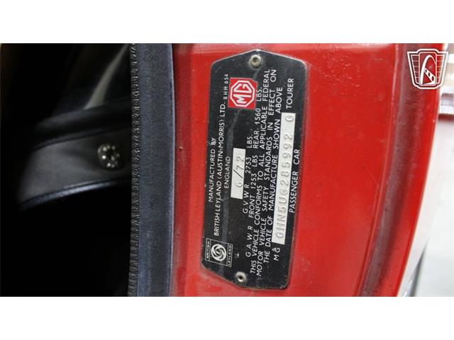 1972 MG MGB (CC-2087487) for sale in Tulsa, Oklahoma