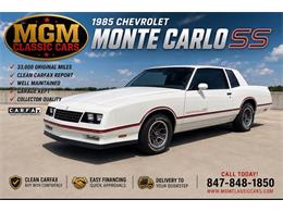 1985 Chevrolet Monte Carlo (CC-2087554) for sale in Addison, Illinois
