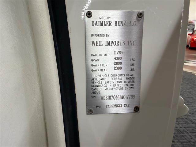 1985 Mercedes-Benz 500SL (CC-2087757) for sale in Mundelein, Illinois