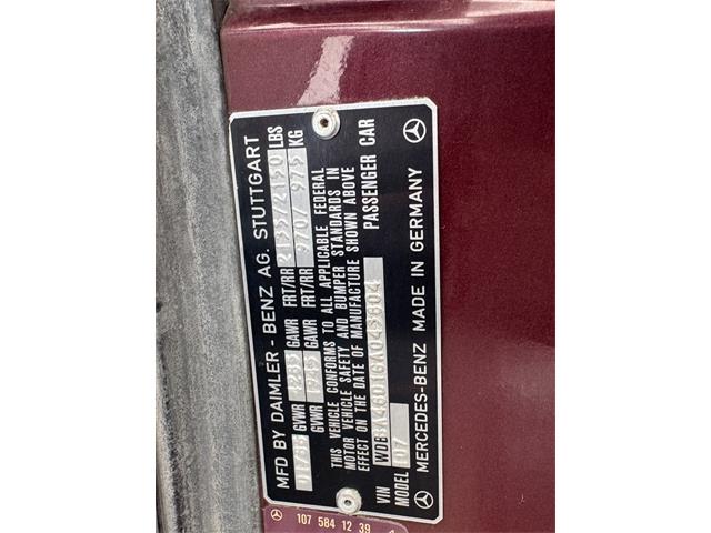 1986 Mercedes-Benz 560 (CC-2087781) for sale in Los Angeles, California