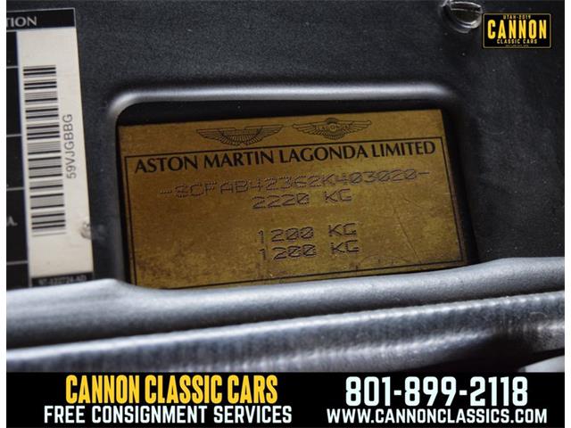 2002 Aston Martin DB7 (CC-2087802) for sale in Salt Lake City, Utah