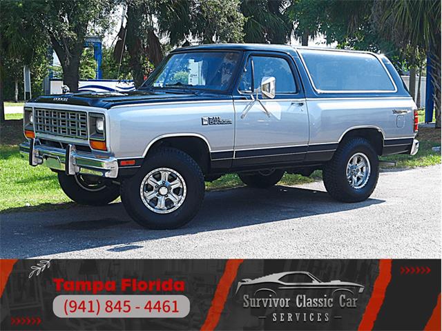 1983 Dodge Ramcharger (CC-2087996) for sale in Palmetto, Florida