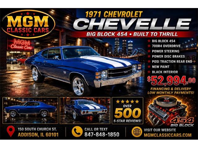1971 Chevrolet Chevelle (CC-2080008) for sale in Addison, Illinois