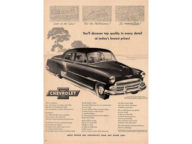 1951 Chevrolet Styleline Deluxe (CC-2088144) for sale in hopedale, Massachusetts
