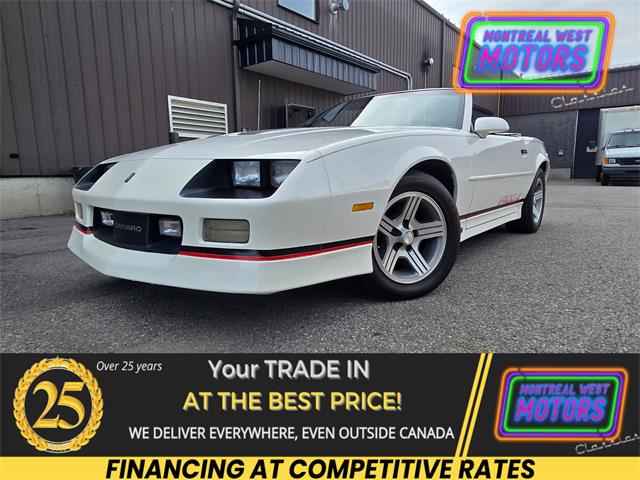 1989 Chevrolet Camaro IROC Z28 (CC-2088147) for sale in Vaudreuil-Dorion, Québec