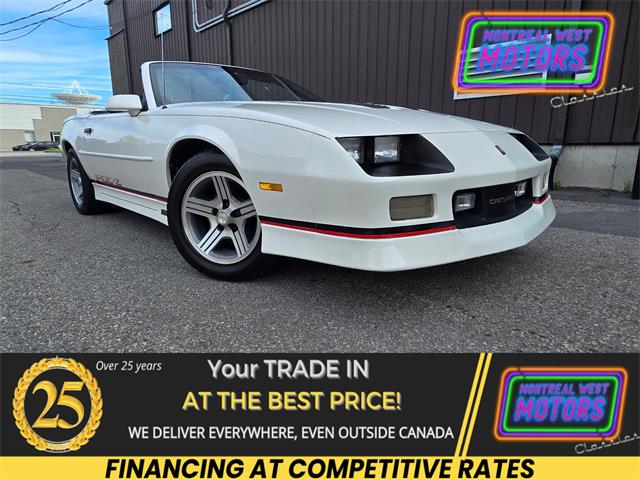1989 Chevrolet Camaro IROC Z28 (CC-2088147) for sale in Vaudreuil-Dorion, Québec