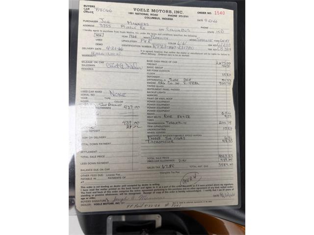 1966 Plymouth Satellite (CC-2088269) for sale in Greensboro, North Carolina