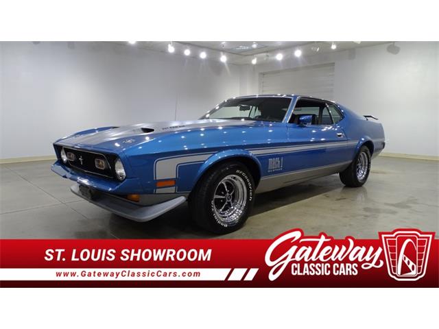1972 Ford Mustang Mach 1 (CC-2088278) for sale in O'Fallon, Illinois