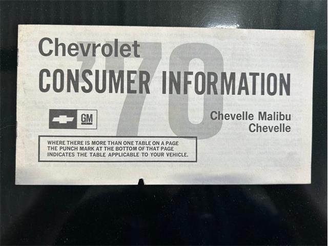 1970 Chevrolet Chevelle (CC-2088290) for sale in Depew, New York