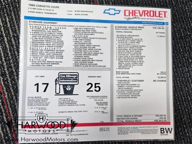 1994 Chevrolet Corvette (CC-2088322) for sale in Cleveland, Ohio