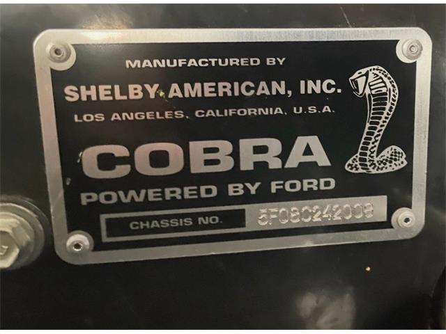 1965 Ford Cobra (CC-2088426) for sale in Wilson, Oklahoma