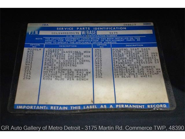 1979 Chevrolet C10 (CC-2088539) for sale in Kentwood, Michigan