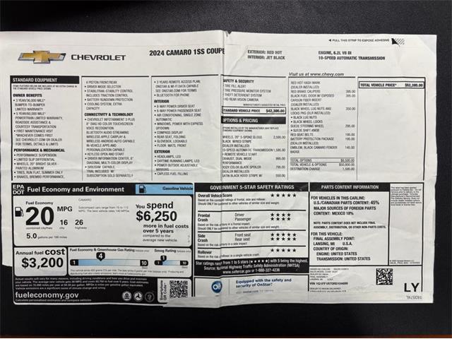2024 Chevrolet Camaro (CC-2088594) for sale in Lutz, Florida