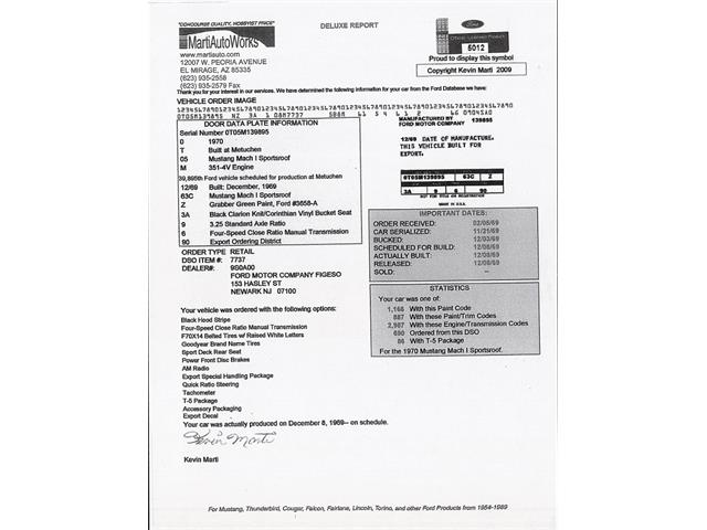 1970 Ford Mustang (CC-2088606) for sale in Mankato, Minnesota