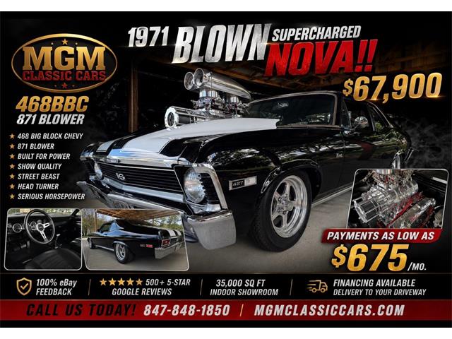1971 Chevrolet Nova (CC-2088622) for sale in Addison, Illinois