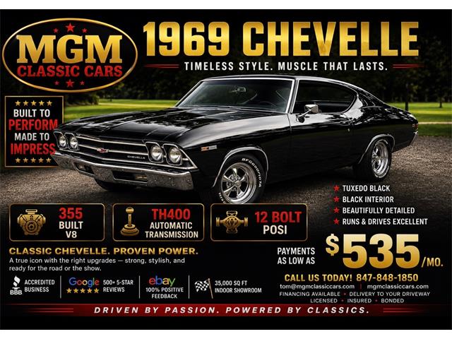 1969 Chevrolet Chevelle (CC-2088623) for sale in Addison, Illinois