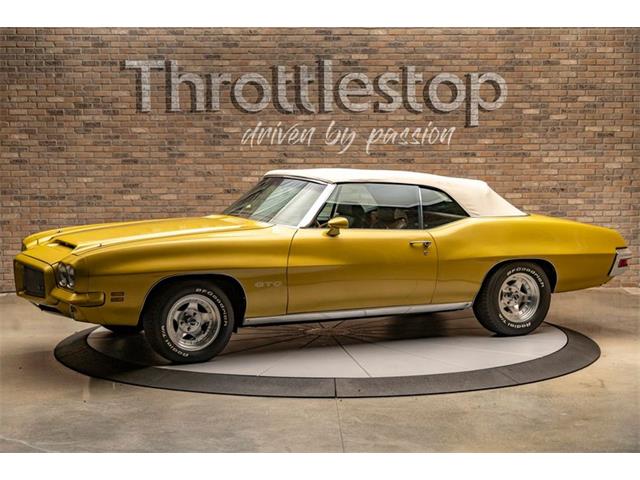1971 Pontiac GTO (CC-2088711) for sale in Elkhart Lake, Wisconsin