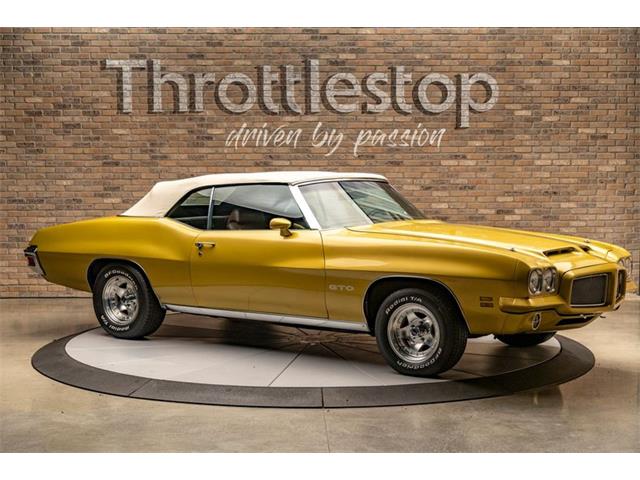 1971 Pontiac GTO (CC-2088711) for sale in Elkhart Lake, Wisconsin