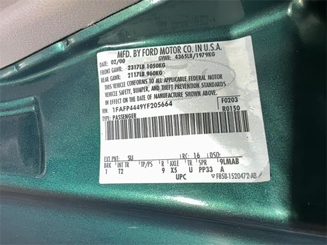 2000 Ford Mustang (CC-2088723) for sale in Reading, Pennsylvania