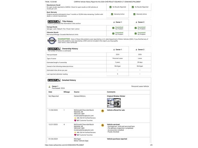 2024 Chevrolet Equinox (CC-2088968) for sale in Ramsey, Minnesota