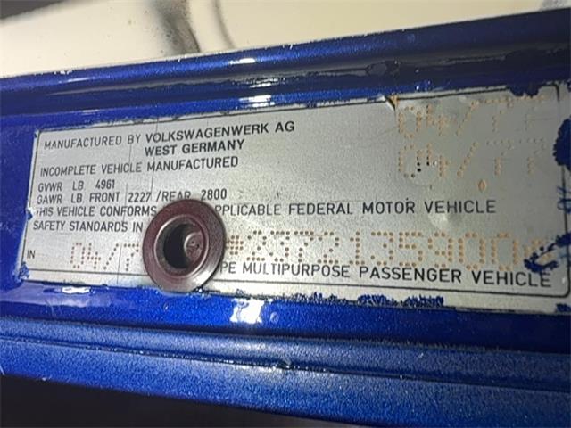 1977 Volkswagen Westfalia Camper (CC-2089018) for sale in Reading, Pennsylvania