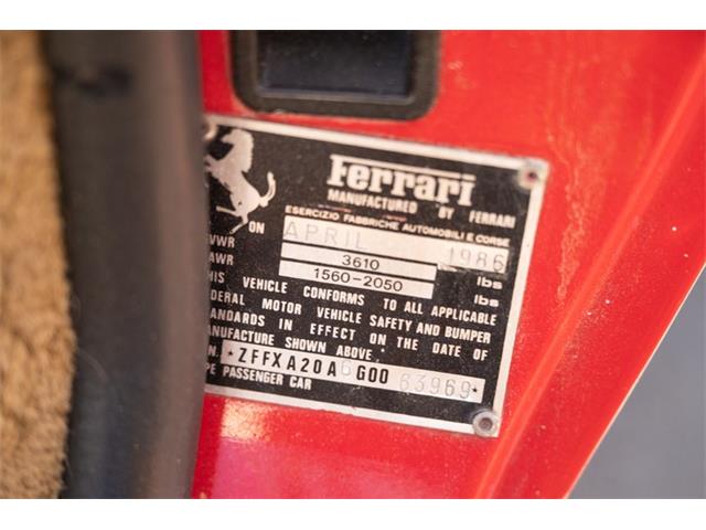 1986 Ferrari 328 (CC-2089071) for sale in Raleigh, North Carolina