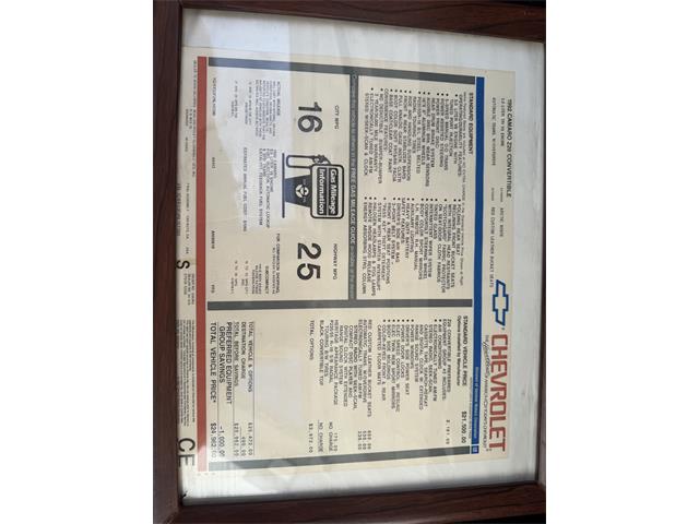1992 Chevrolet Camaro Z28 (CC-2089096) for sale in Mill Hall, Pennsylvania