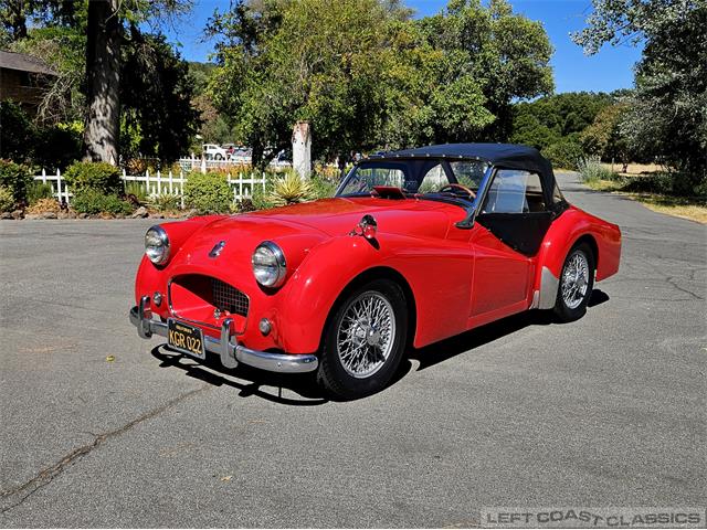 1955 Triumph TR2 (CC-2089130) for sale in Sonoma, California