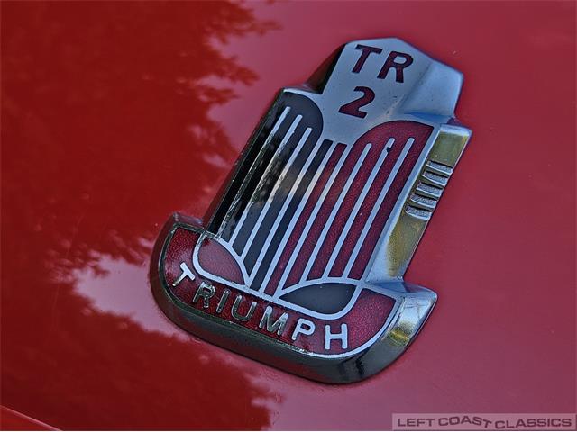1955 Triumph TR2 (CC-2089130) for sale in Sonoma, California