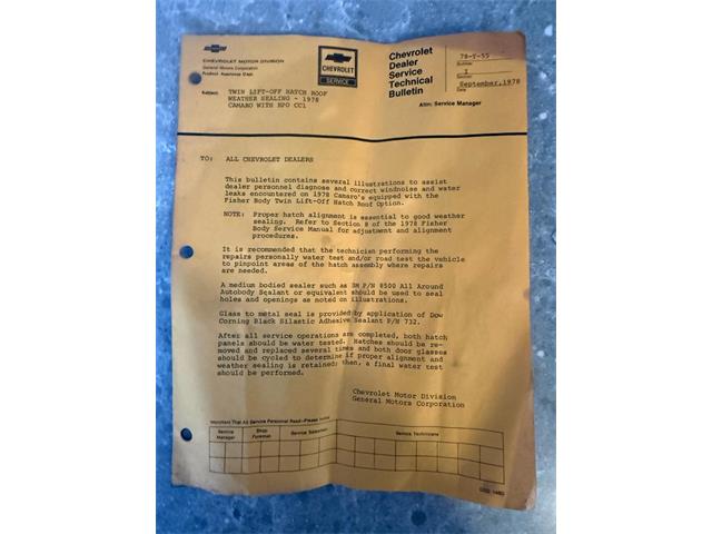 1980 Chevrolet Camaro (CC-2089315) for sale in Wilson, Oklahoma