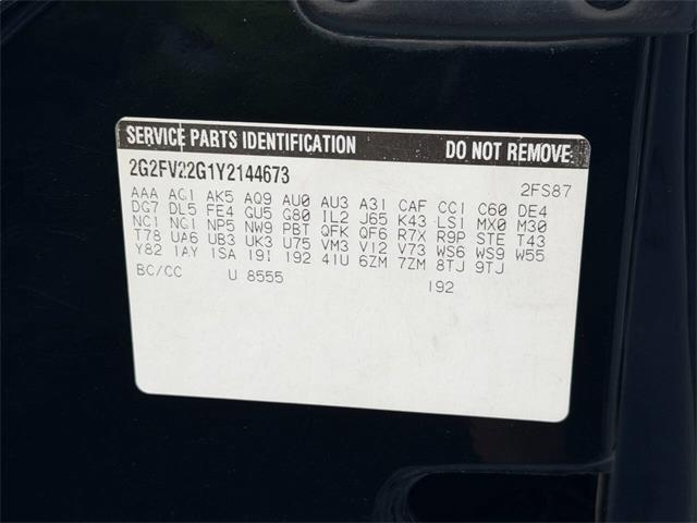 2000 Pontiac Firebird (CC-2089321) for sale in Orrville, Ohio