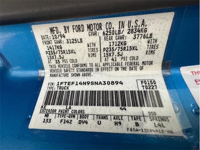 1995 Ford F150 (CC-2080933) for sale in Morgantown, Pennsylvania