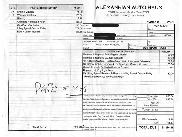 1989 Mercedes-Benz 560SEC (CC-2089385) for sale in Beverly Hills, California