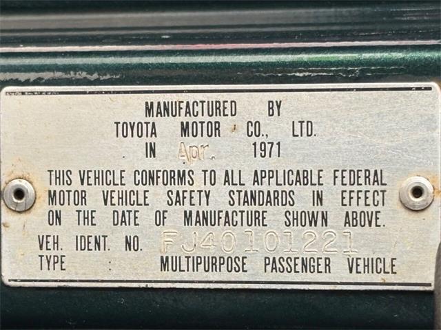 1971 Toyota Land Cruiser (CC-2089399) for sale in Bradenton, Florida