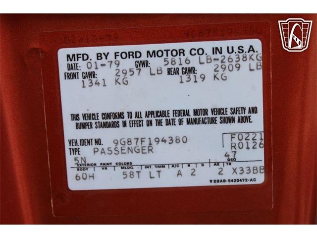 1979 Ford Thunderbird (CC-2089405) for sale in Crete, Illinois