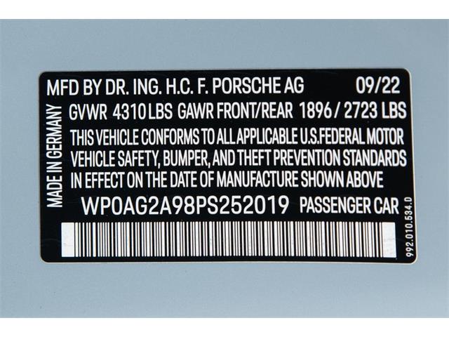 2023 Porsche 911 (CC-2089460) for sale in Scotts Valley, California