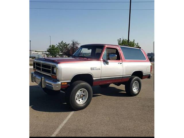 1989 Dodge Ramcharger (CC-2089548) for sale in Cadillac, Michigan