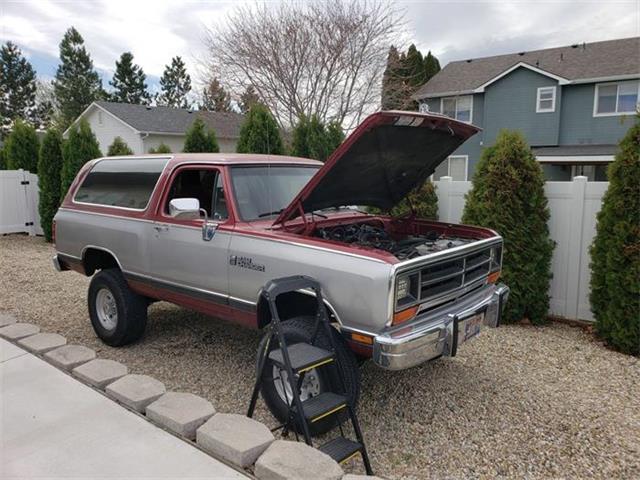1989 Dodge Ramcharger (CC-2089548) for sale in Cadillac, Michigan