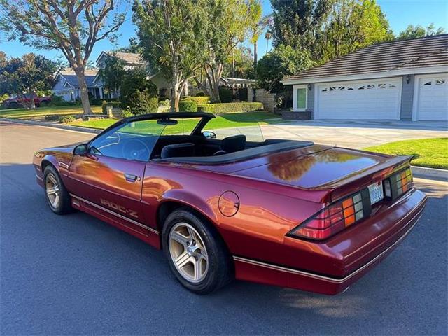 1989 Chevrolet Camaro (CC-2089555) for sale in Cadillac, Michigan