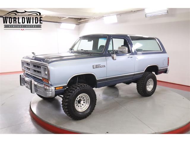 1989 Dodge Ramcharger (CC-2089659) for sale in Denver , Colorado