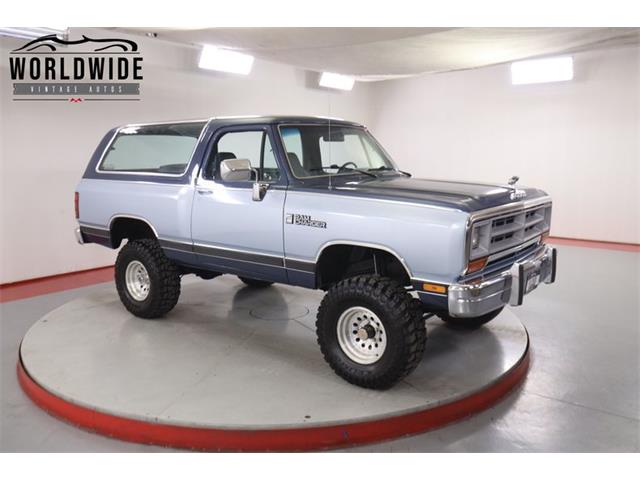 1989 Dodge Ramcharger (CC-2089659) for sale in Denver , Colorado