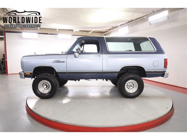 1989 Dodge Ramcharger (CC-2089659) for sale in Denver , Colorado