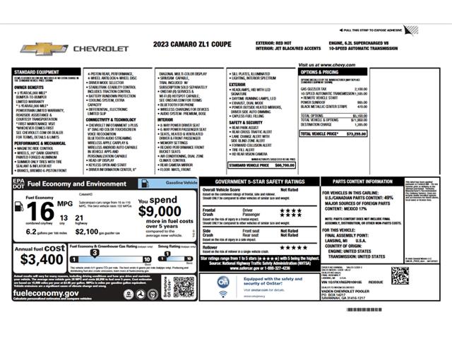 2023 Chevrolet Camaro (CC-2089705) for sale in Depew, New York