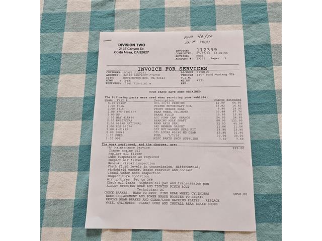 1967 Ford Mustang (CC-2089757) for sale in Reno, Nevada