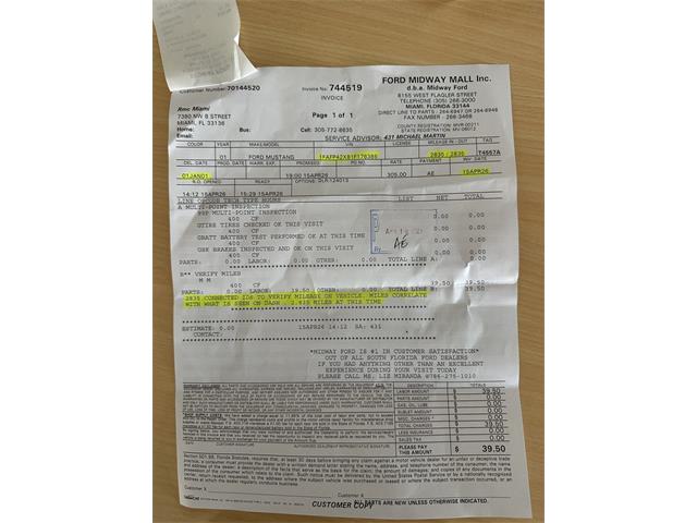 2001 Ford Mustang (CC-2089957) for sale in Greensboro, North Carolina