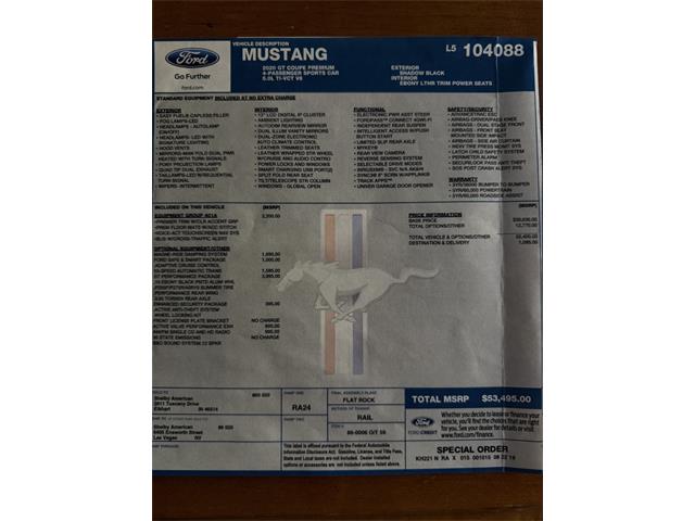 2020 Shelby Mustang (CC-2091009) for sale in Reno, Nevada