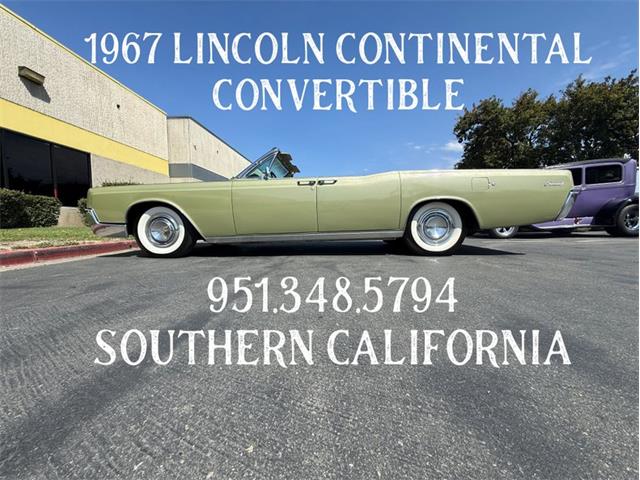 1967 Lincoln Continental (CC-2091092) for sale in Murrieta, California
